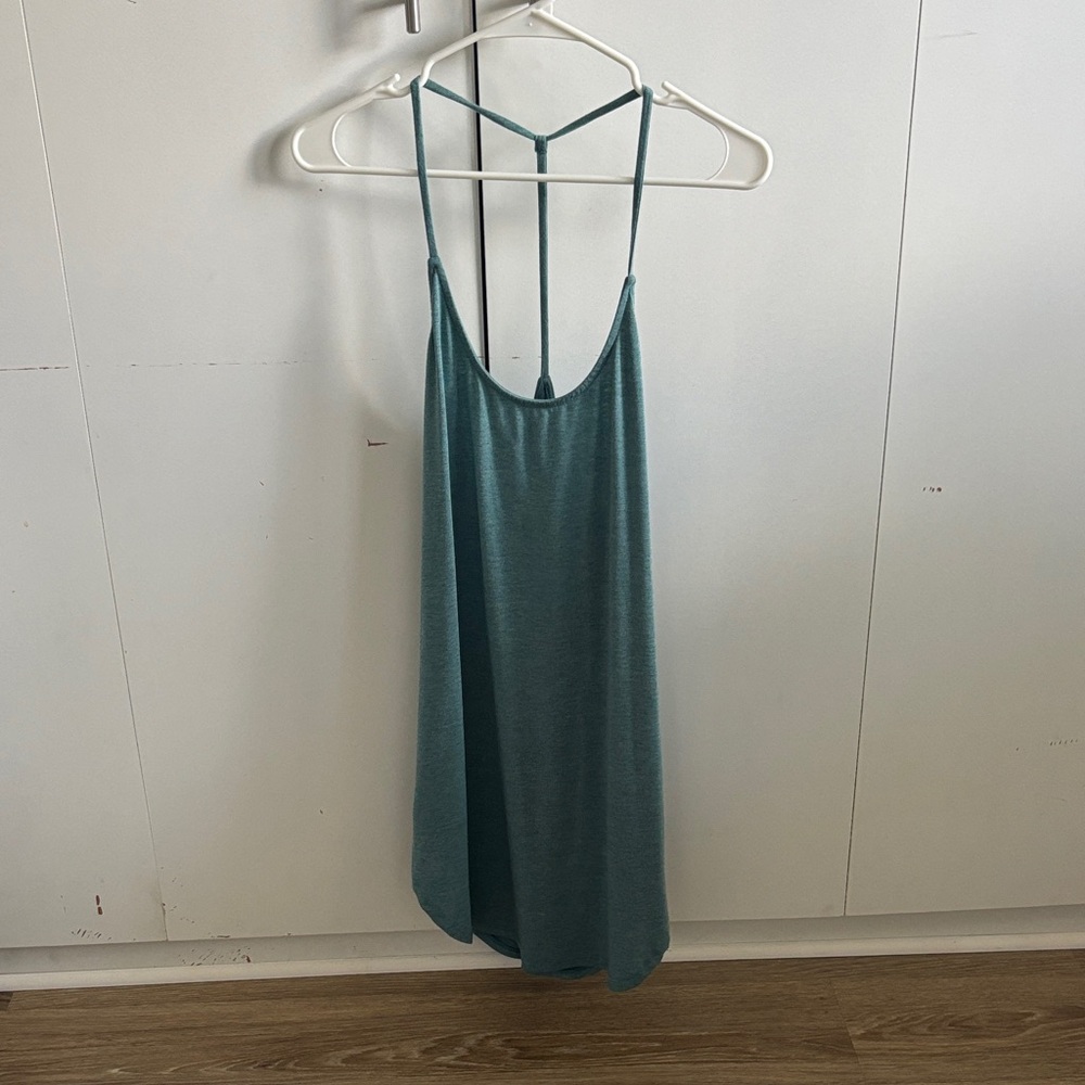 Lulu's Teal Mini Dress